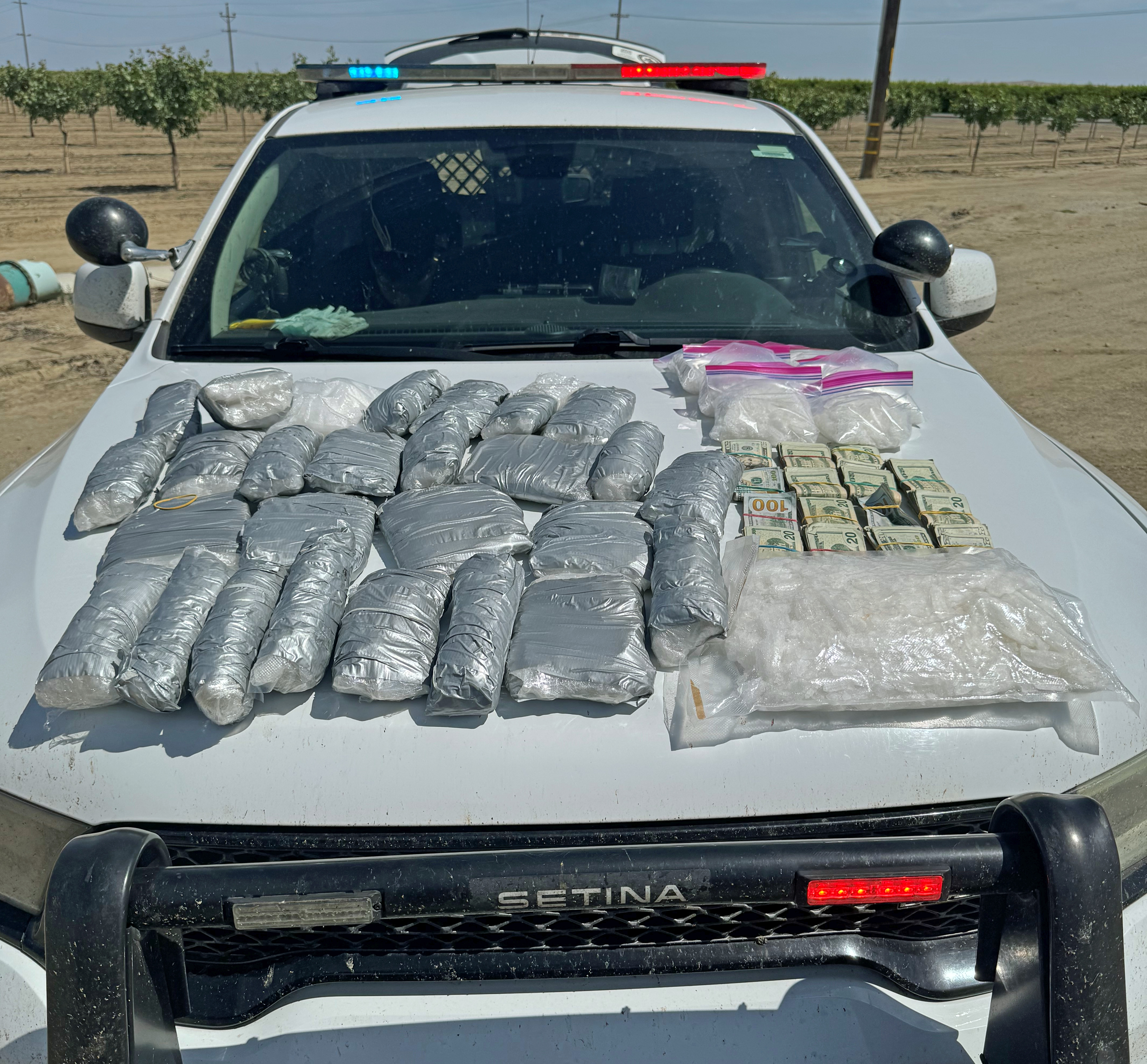 Drugs and Cash Seized